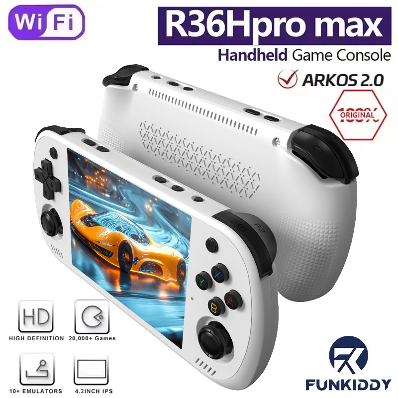 Gaming Console R36H - FUNKIDDY R36H PRO MAX Game Console