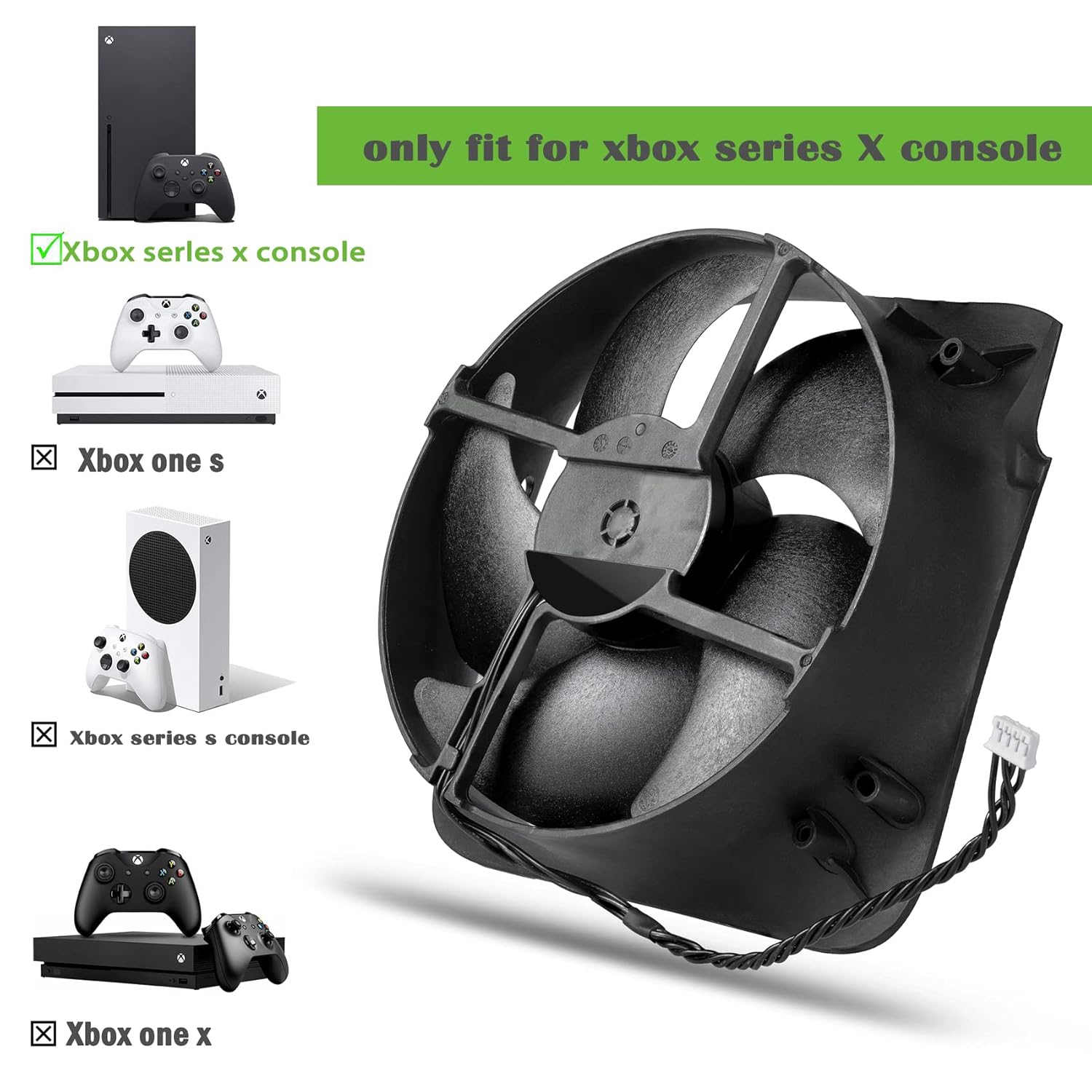 Gaming Console Xbox Series S - Replacement of Internal Cooling Fan for