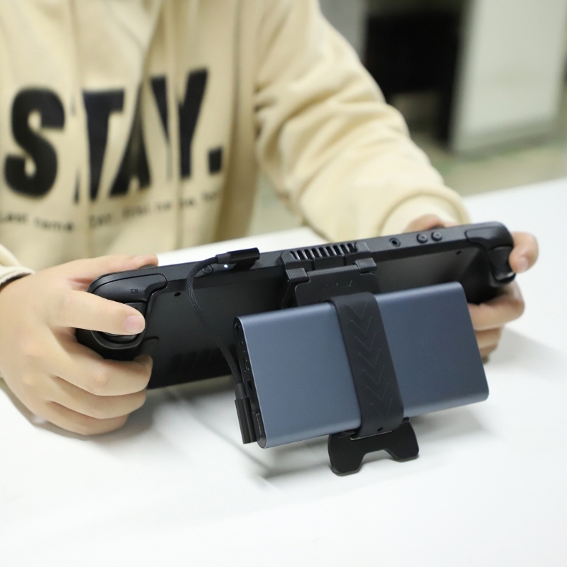 Gaming Console Power Bank - Gamepad Stand Holder for Steam-Deck Game