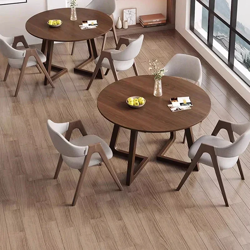 Gaming Console Room - Console Salon Dining Table Round Restaurant