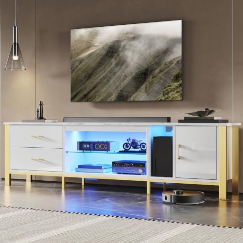 Gaming Console Room - TV Stand for 75/80/85 inch TVs,