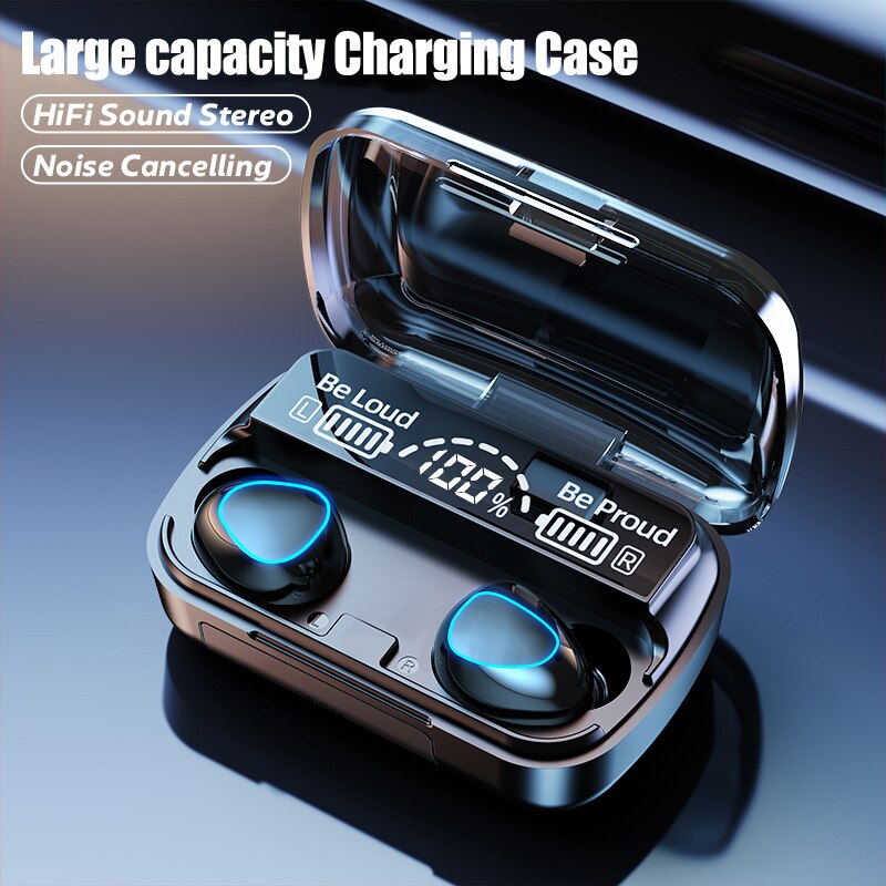 Gaming Console Power Bank - TWS Auriculares Bluetooth Wireless Headphones Sport