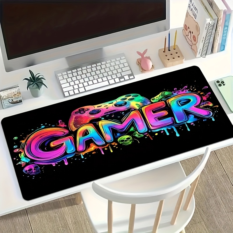 Gaming Console Room - VIKAMA E-Sports Colorful Game Console Print