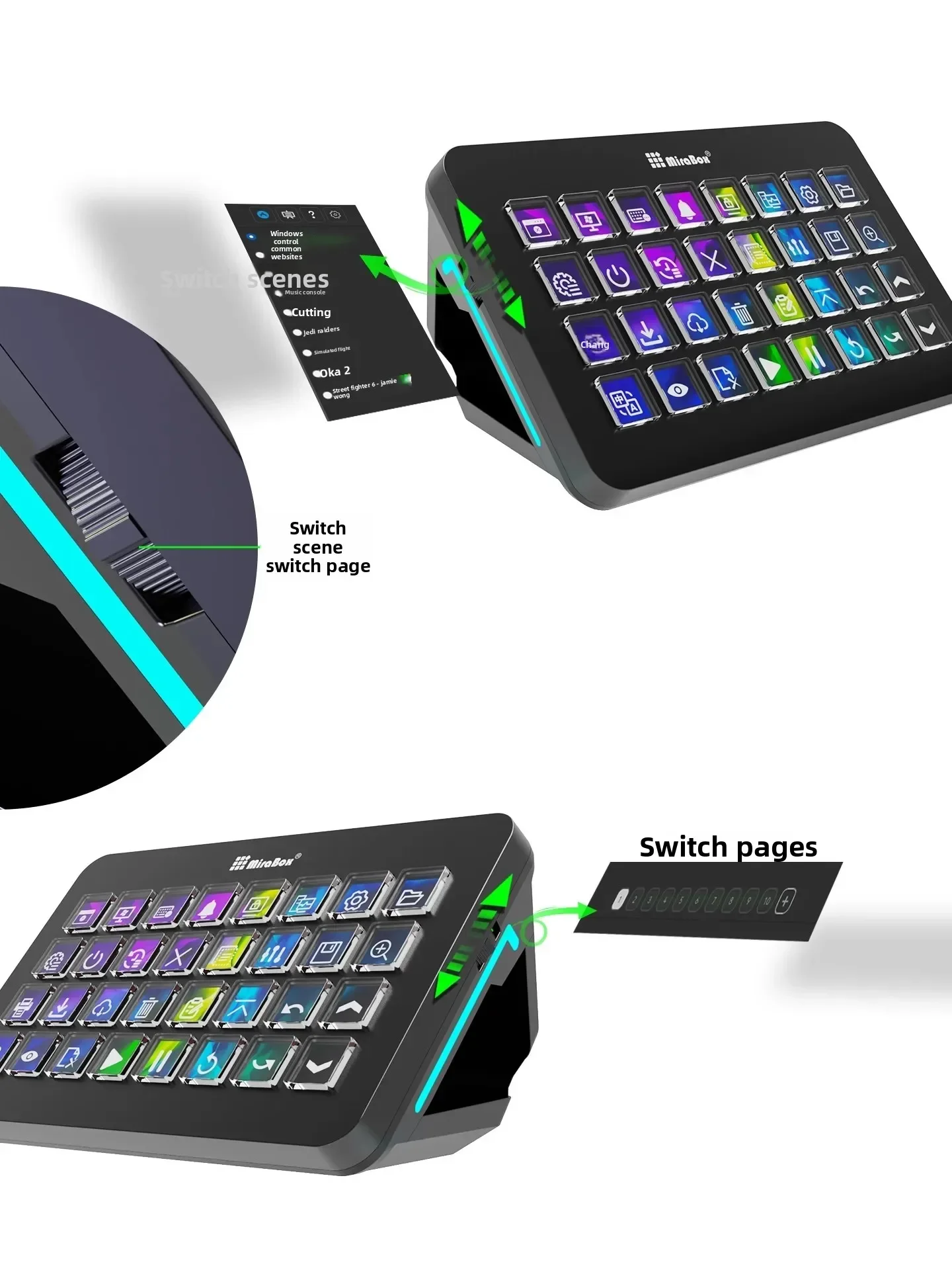 Mirabox XL Stream Deck Macro K - Gaming Console With Keyboard review and price