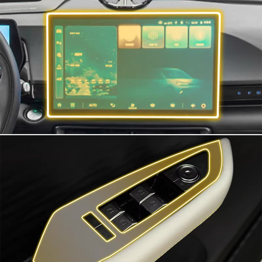 Car Interior TPU Film for BAIC - Gaming Console X55 review and price
