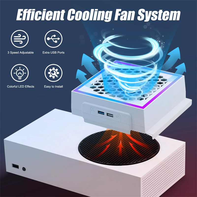 LED Cooling Fan Atmosphere Lig - Gaming Console Xbox Series S review and price