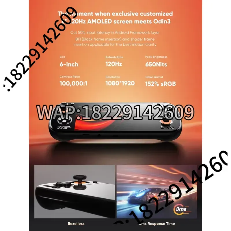 AYN Odin 3 Gaming Console Hand - Gaming Console In review and price