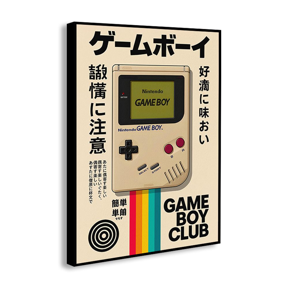 Vintage Gaming Console Canvas  - Gaming Console Room review and price