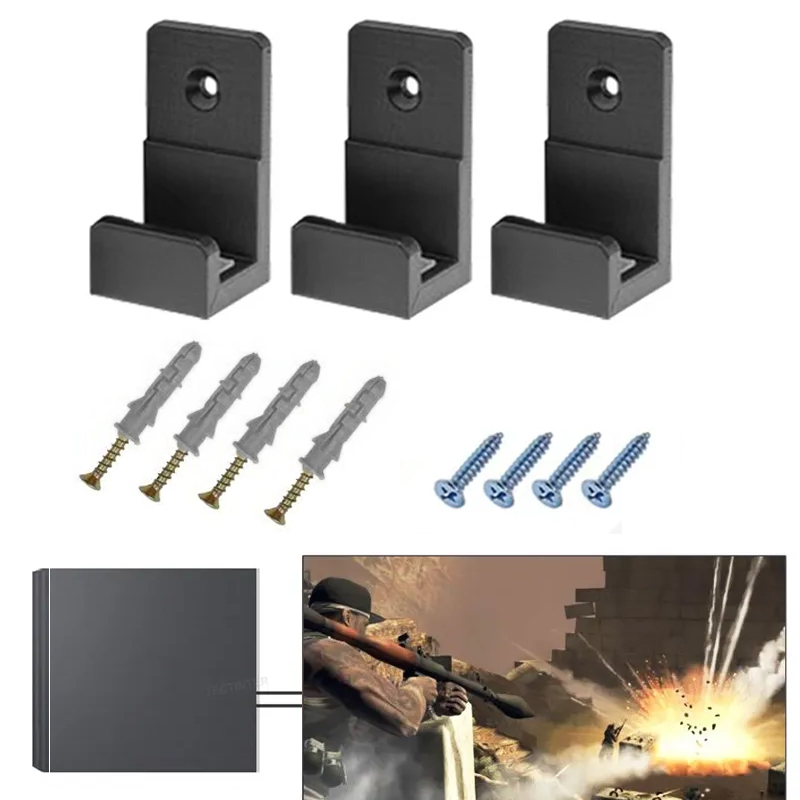 Wall Mount Holder For PS4 Cons - Gaming Console Best review and price