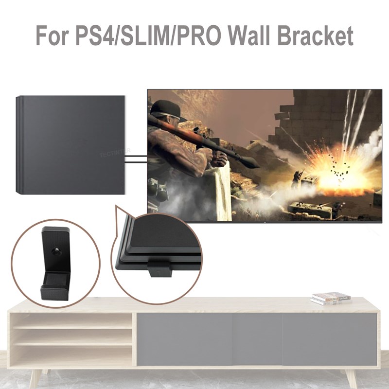 Wall Mount Holder For PS4 Cons - Gaming Console Best review and price