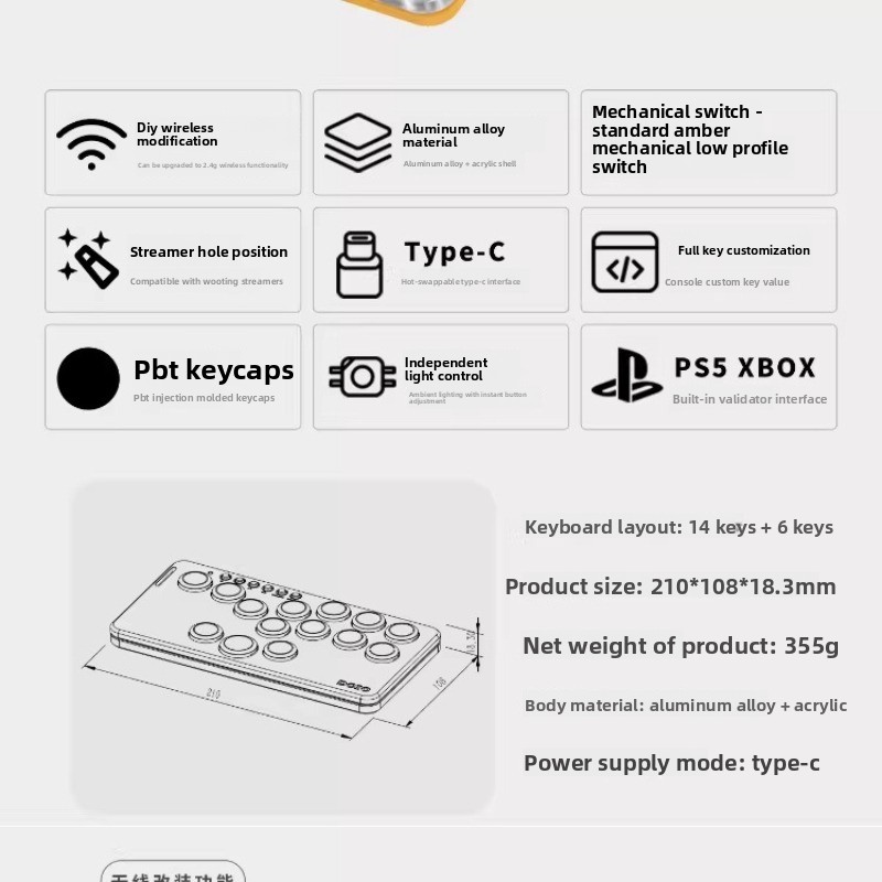 DOIO KBGM-H06M+ Portable Gamin - Gaming Console With Keyboard review and price