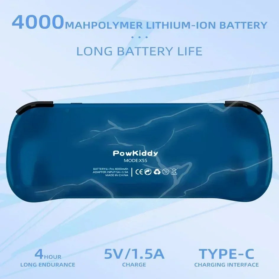 POWKIDDY X55 Handheld Game Con - Gaming Console X55 review and price