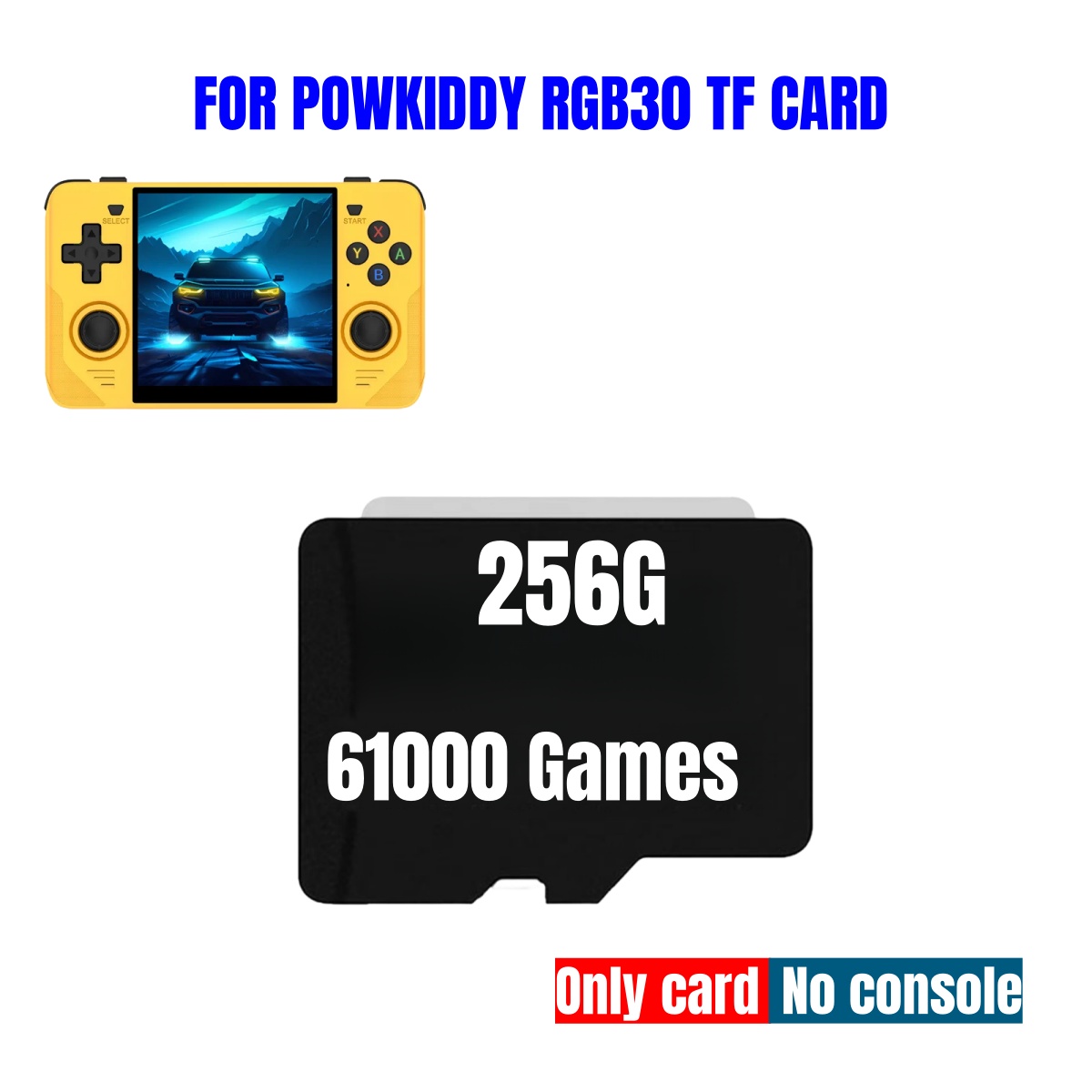 For Powkiddy RGB30 Tf Card Ret - Gaming Console X55 review and price
