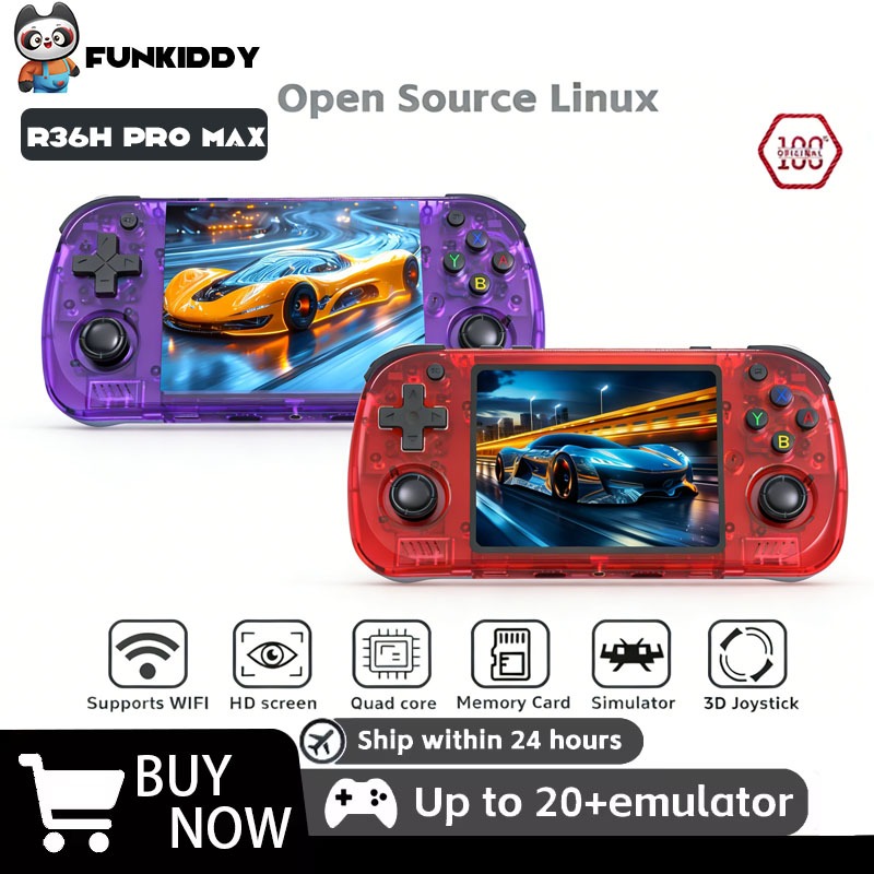 FUNKIDDY Game Console R36H PRO - Gaming Console R36H review and price