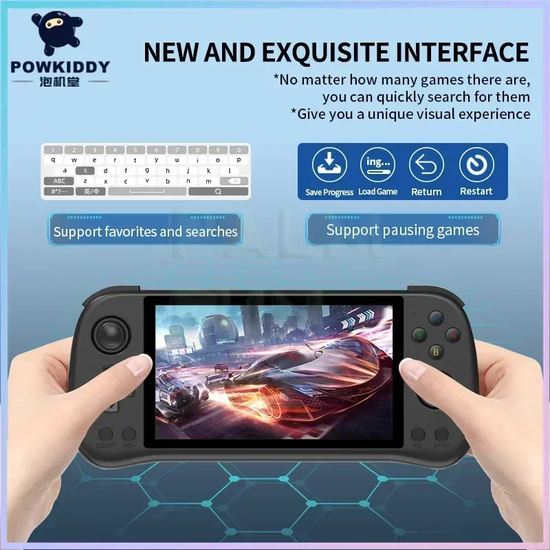 POWKIDDY X55 Retro Handheld Ga - Gaming Console X55 review and price