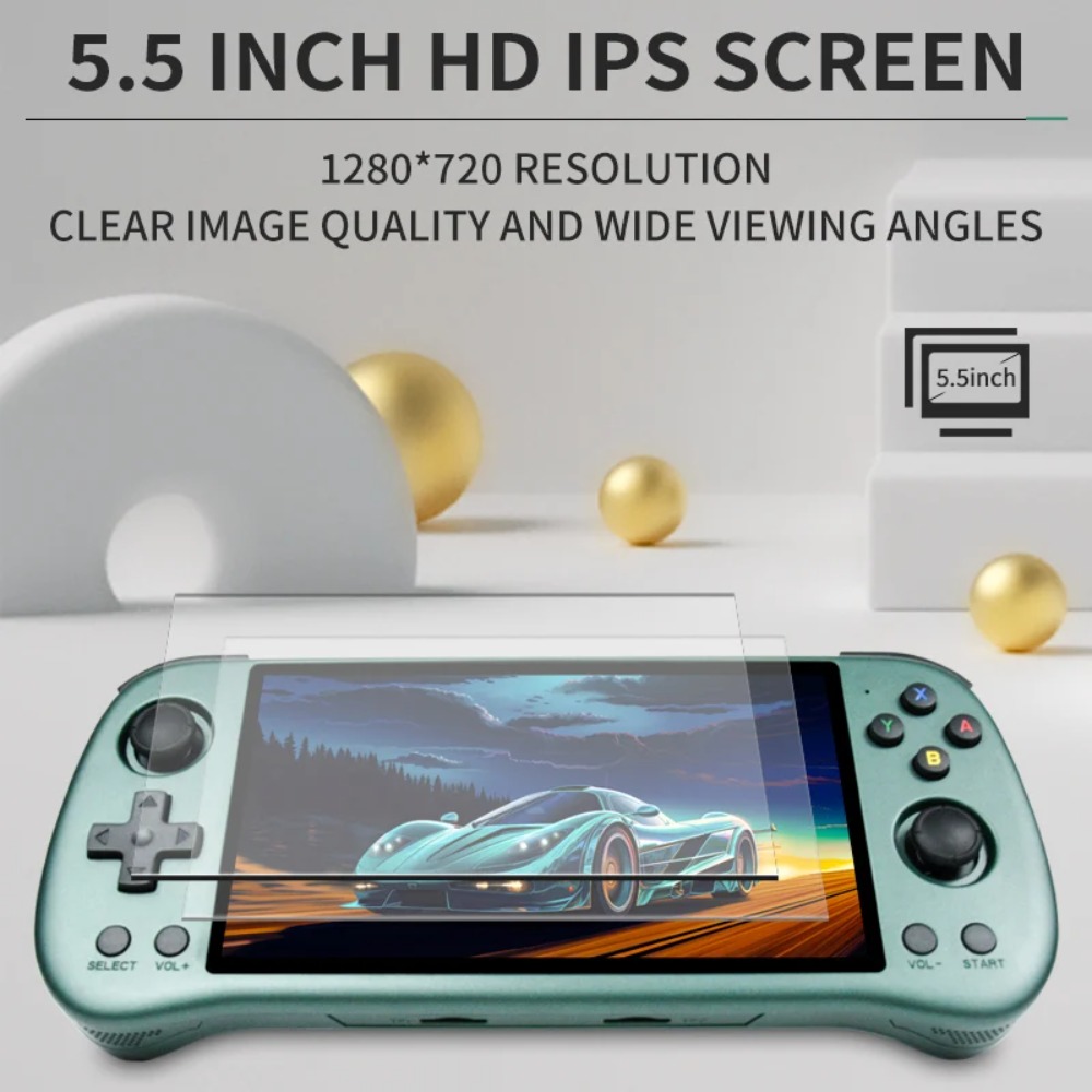 Powkiddy X55 Retro Handheld Ga - Gaming Console X55 review and price