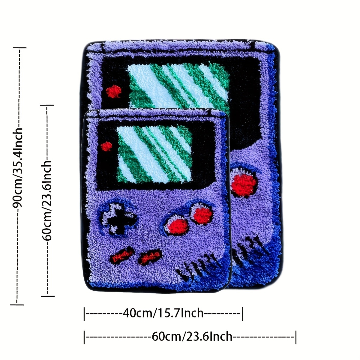 Purple Flocked Game Console Ru - Gaming Console Room review and price
