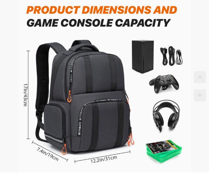 Men Carry on Backpack Compatib - Gaming Console Xbox Series S review and price