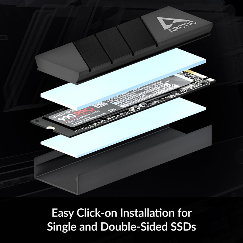 ARCTIC M2 Pro Black heatsink C - Gaming Console In review and price