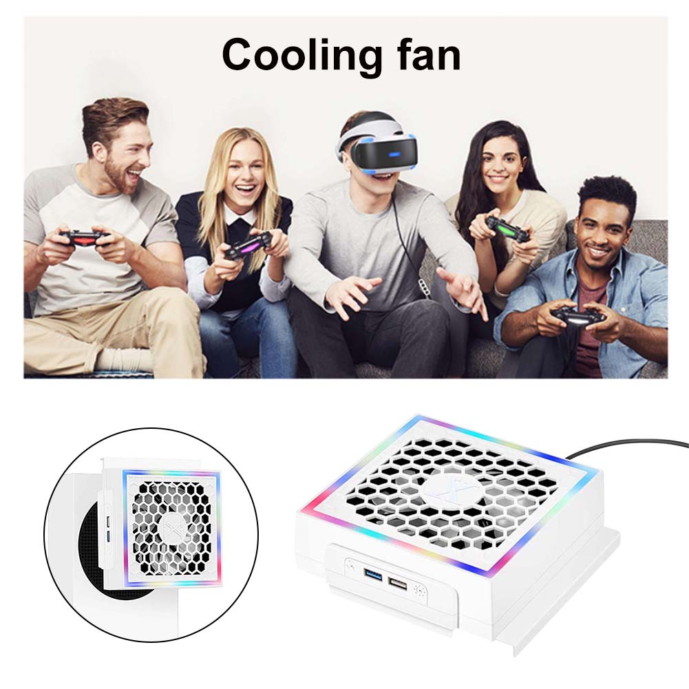 LED Cooling Fan Cooler with LE - Gaming Console Xbox Series S review and price