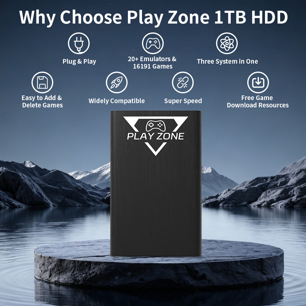 Play Zone 1TB Portable Gaming  - Gaming Console Zone review and price