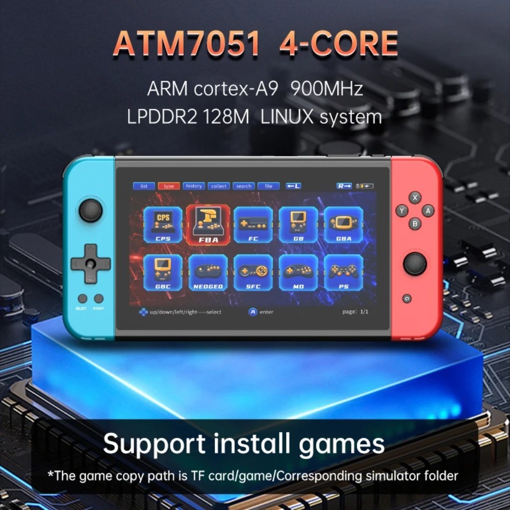 Powkiddy X70 Handheld Game Con - Gaming Console For Sale review and price