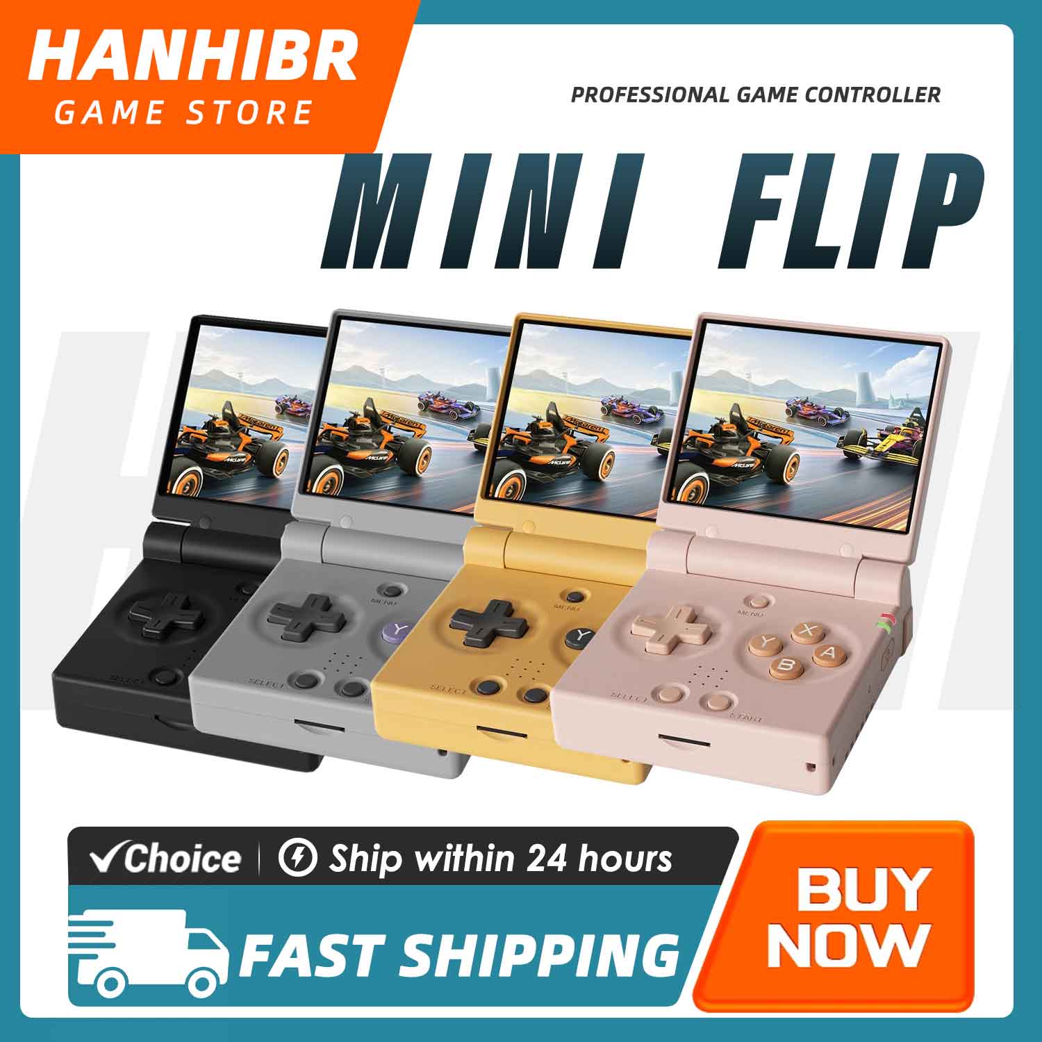 MIYOO MINI FLIP Handheld Game  - Gaming Console Zone review and price